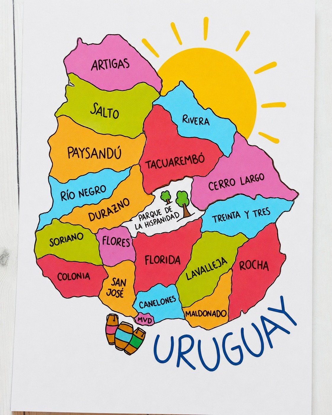 Puzzle de Uruguay